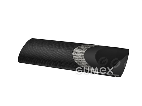 Plochá hadica HILCOFLEX, 20/24mm, 30bar, NBR/PVC, -20°C/+80°C, čierna